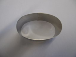 Afficher les détails pour Dessertring oval 7.2 x 4.2 cm Image de Dessertring oval 7.2 x 4.2 cm