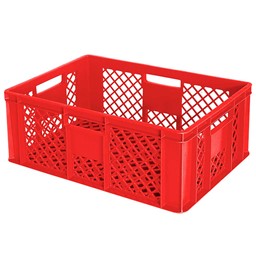 Afficher les détails pour Caisse 60 x 40 cm, rouge Image de Caisse 60 x 40 cm, rouge