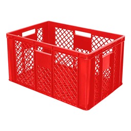 Afficher les détails pour Caisse 60 x 40 cm, rouge Image de Caisse 60 x 40 cm, rouge