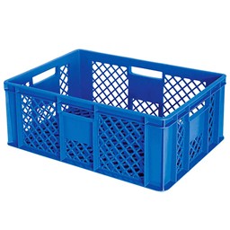 Afficher les détails pour Caisse 60 x 40 cm, bleu Image de Caisse 60 x 40 cm, bleu