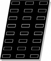 Afficher les détails pour Flexipan rectangulaires Image de Flexipan rectangulaires