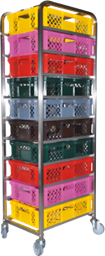 Afficher les détails pour Chariot en inox Image de Chariot en inox