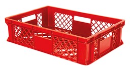 Afficher les détails pour Caisse 60 x 40 cm, rouge Image de Caisse 60 x 40 cm, rouge