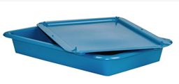 Afficher les détails pour Couvercle rectangle pour bac à pâte detectable Image de Couvercle rectangle pour bac à pâte detectable