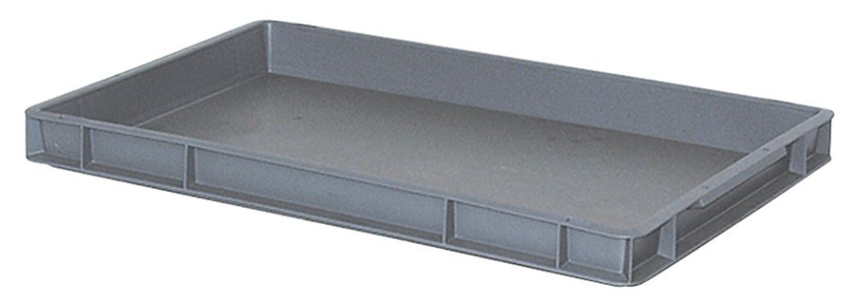 Afficher les détails pour Récipient plastique gris Image de Récipient plastique gris