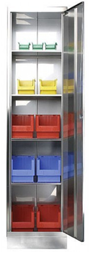 Afficher les détails pour Armoire en acier inox 1950 x 500 x 500 mm Image de Armoire en acier inox 1950 x 500 x 500 mm