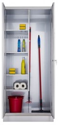 Afficher les détails pour Armoire en acier inox B-série pour produits de nettoyage Image de Armoire en acier inox B-série pour produits de nettoyage