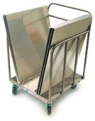 Afficher les détails pour Chariot en inox Image de Chariot en inox