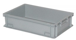 Afficher les détails pour Récipient plastique gris Image de Récipient plastique gris