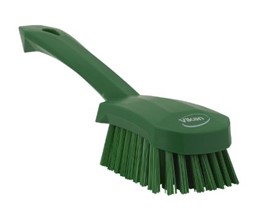 Afficher les détails pour Brosse à main vert Image de Brosse à main vert